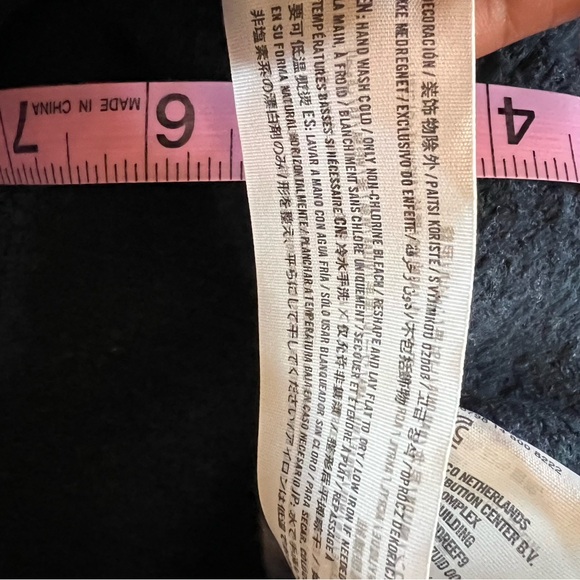 Abercrombie & Fitch Navy Logo Sweater XS – Classic A&F Preppy Knit Pullover - Picture 6 of 6